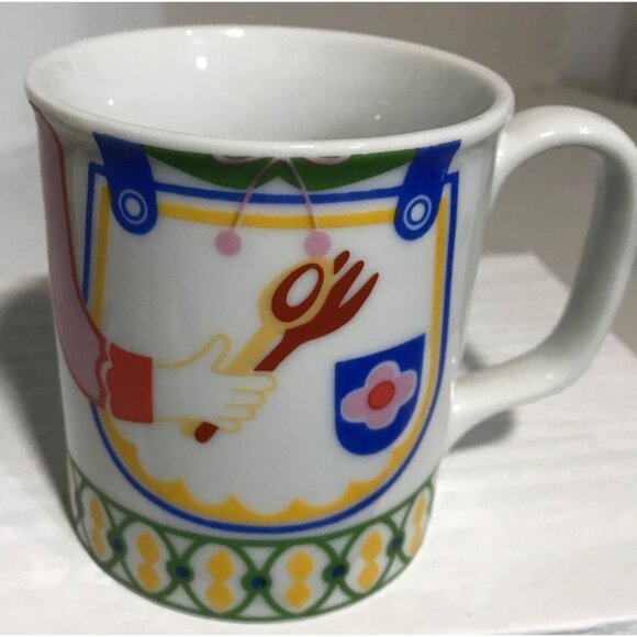 Seymour Mann Inc. Good Morning To You Mug & Bowl Set Whimsical, Ladies Apron - Picture 9 of 13
